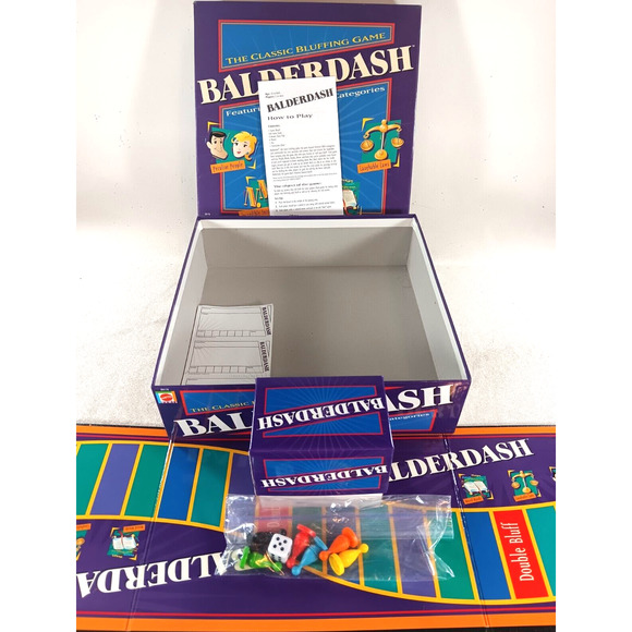 Balderdash Board Game circa 2003 by Mattel - Picture 4 of 4